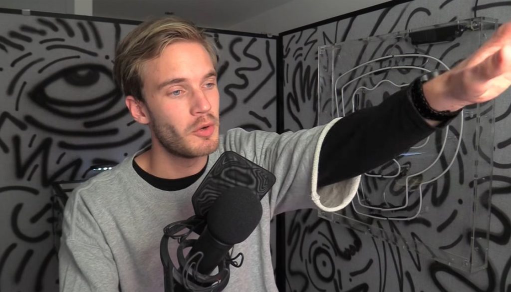 PewDiePie Performing the Heil Hitler